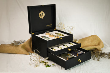 Black Luxurious Box – 3 Drawers